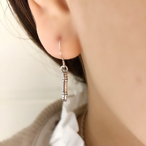 竹ピアス